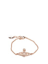 Mini Bas Relief Chain Bracelet Rose Gold - VIVIENNE WESTWOOD - BALAAN 1