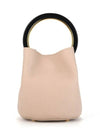 Pannier Bucket Bag Ivory - MARNI - BALAAN 6