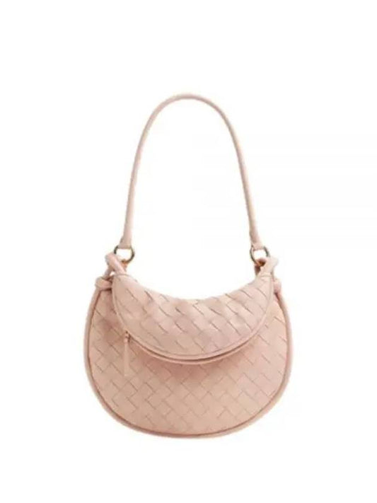 Intrecciato Gemelli Small Shoulder Bag Lotus - BOTTEGA VENETA - BALAAN 2