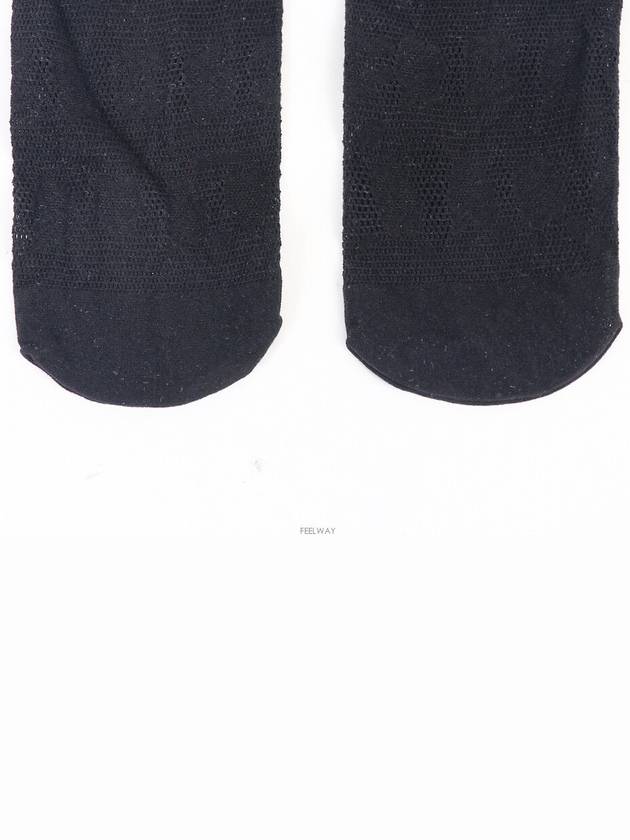 Mixed Fiber Socks Black 73379 - CHANEL - BALAAN 4