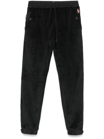 Polartec track pants black - MONCLER - BALAAN 1