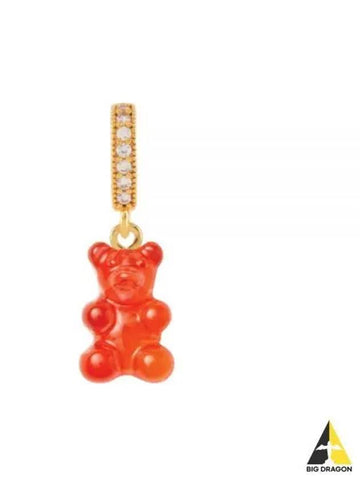 NOSTALGIA BEAR PAVE CONNECTOR JELLY RED pendant - CRYSTAL HAZE - BALAAN 1