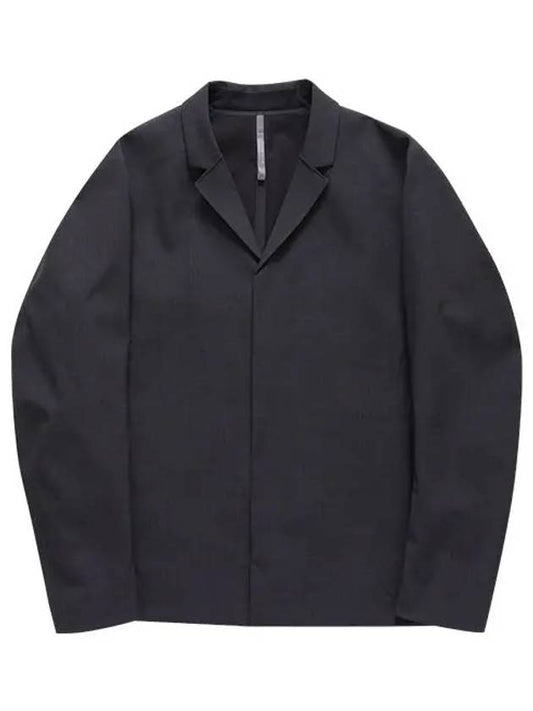 Spere Tech Wool Blazer Jacket Black Heather - ARC'TERYX - BALAAN 1