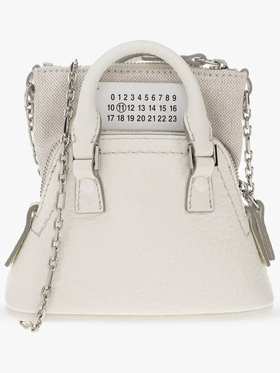 5AC Classic Baby Shoulder Bag Pale White - MAISON MARGIELA - BALAAN 2