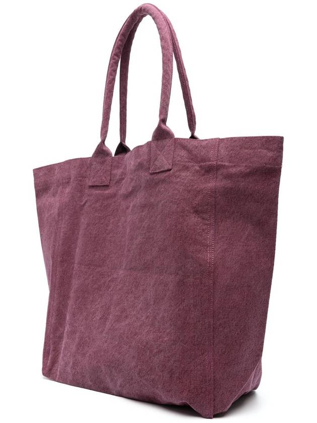 Yanky Tote Bag Eco Bag Purple - ISABEL MARANT - BALAAN 4