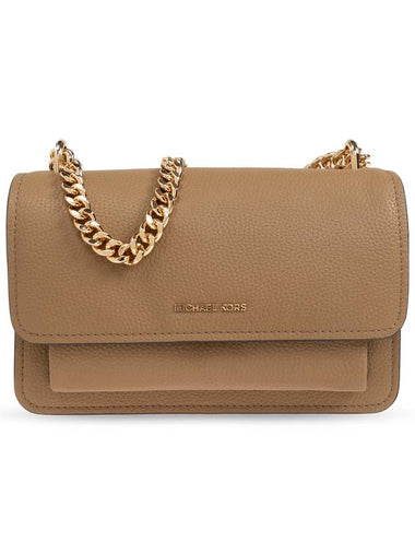 Michael Michael Kors Shoulder Bag Claire, Women's, Beige - MICHAEL KORS - BALAAN 1