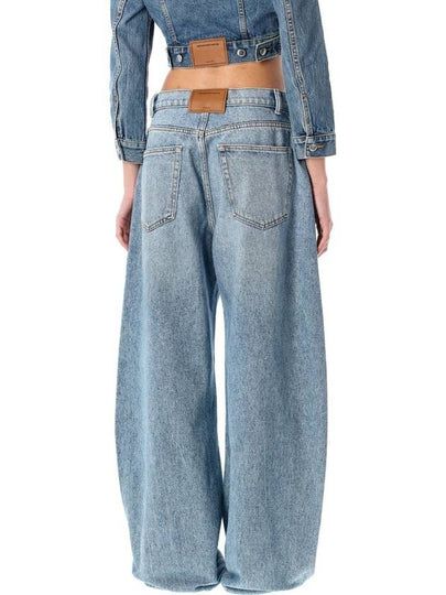 Alexander Wang Oversized Rounded Low Rise Jeans - ALEXANDER WANG - BALAAN 2