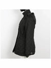 Diamond Quilted Long Nylon Jacket Black - BURBERRY - BALAAN 4