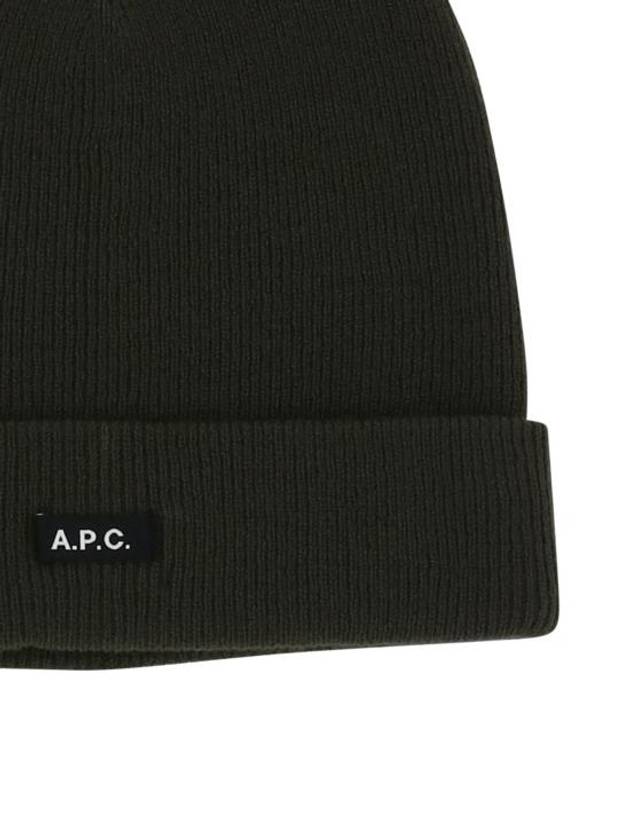 Autumn Wool Beanie Khaki - A.P.C. - BALAAN 4