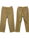 Men's Corduroy Straight Pants Beige - THOM BROWNE - BALAAN 2