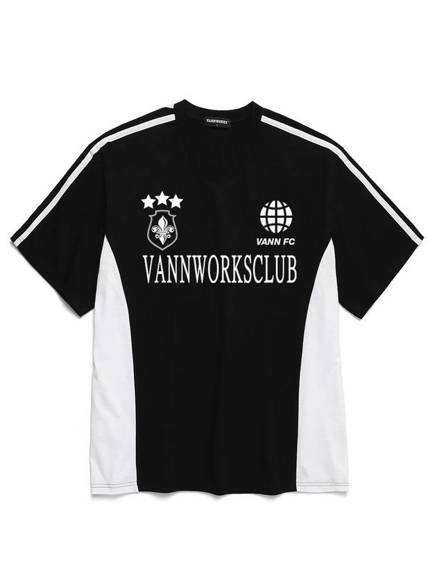 Sporty block core V-neck short sleeve t-shirt VS0033 - VANN WORKS - BALAAN 1