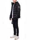 Camurac Short Down Padding Black - MONCLER - BALAAN 5