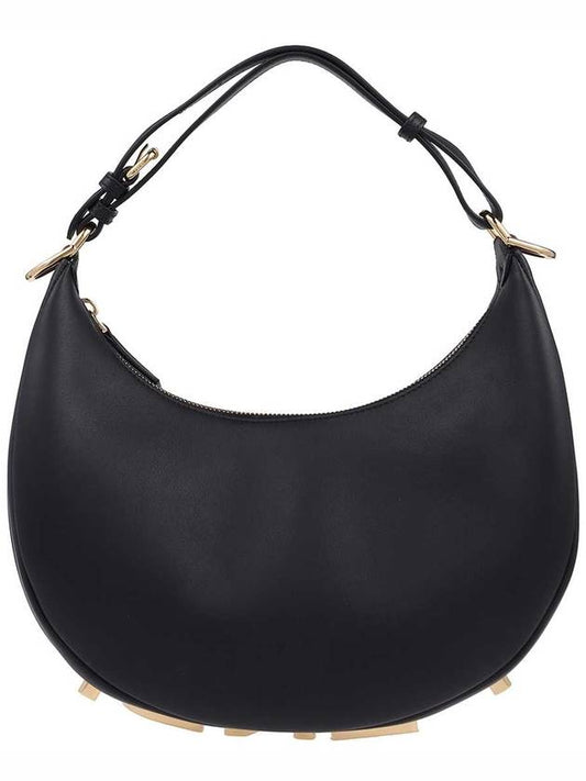 Women's Fendigraphy Small Hobo Shoulder Bag Black - FENDI - BALAAN 2