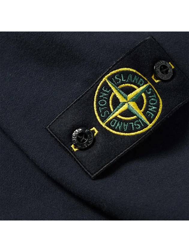 Wappen Patch Crew Neck Sweatshirt Navy - STONE ISLAND - BALAAN 5