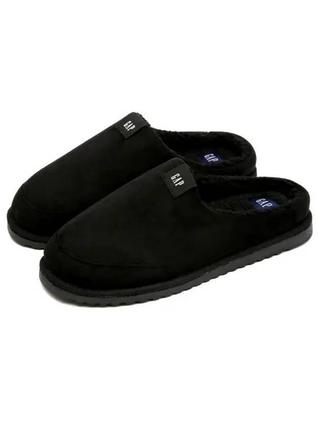 Hayden Suede Slippers Black 4888 745580 - GAP - BALAAN 1