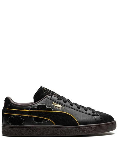 Blackbeard Teach Suede 4 Low Top Sneakers Black - PUMA - BALAAN 1