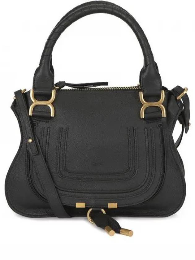 Marci Small Double Carry Tote Bag Black - CHLOE - BALAAN 2