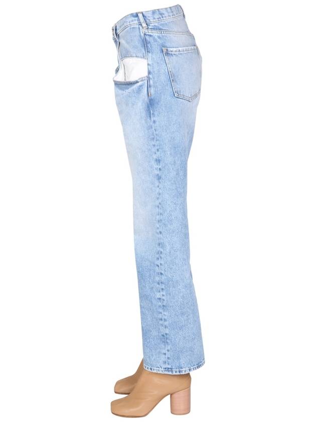 Five Pocket Straight Jeans Blue - MAISON MARGIELA - BALAAN 6