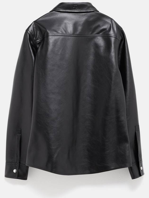 Patched Pocket Leather Shirt - COURREGES - BALAAN 2