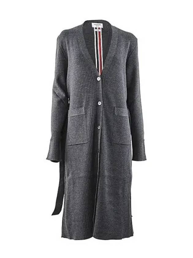 Women s long cardigan FKC197A 00014 035 1018917 - THOM BROWNE - BALAAN 1