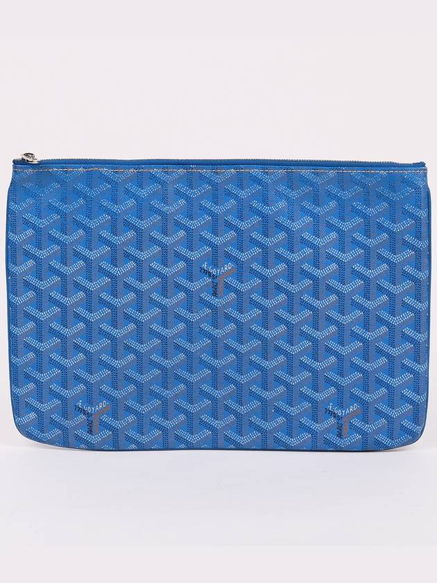 Special Blue Senna MM Men s Clutch Bag - GOYARD - BALAAN 1