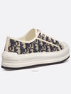 Walk'n' Platform Oblique Embroidered Low Top Sneakers Deep Blue - DIOR - BALAAN 7