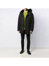 Edward Silver Fox Fur Hoodie Down Parka Black - MACKAGE - BALAAN 8