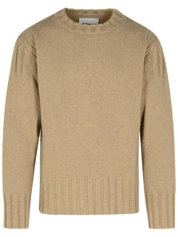 Jil Sander Beige Cashmere Sweater - JIL SANDER - BALAAN 1