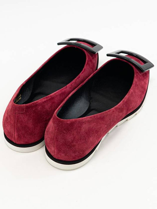 Women s Square Suede Flat Shoes RVW49502070O20R406 RS - ROGER VIVIER - BALAAN 2