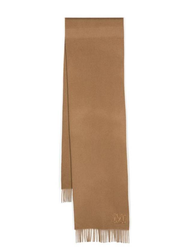 Wsdalia Fringe Cashmere Muffler Camel - MAX MARA - BALAAN 1