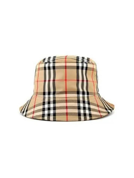 Vintage Check Technical Bucket Hat Beige - BURBERRY - BALAAN 2