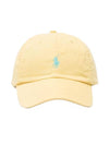 Embroidered Pony Logo Ball Cap Light Yellow - POLO RALPH LAUREN - BALAAN 1