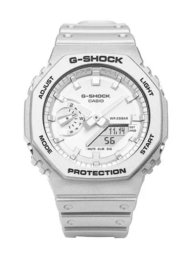 G SHOCK GA 2100FF 8ADR Big Face Digital Analog Octagon Men s Urethane Watch - G-SHOCK - BALAAN 5