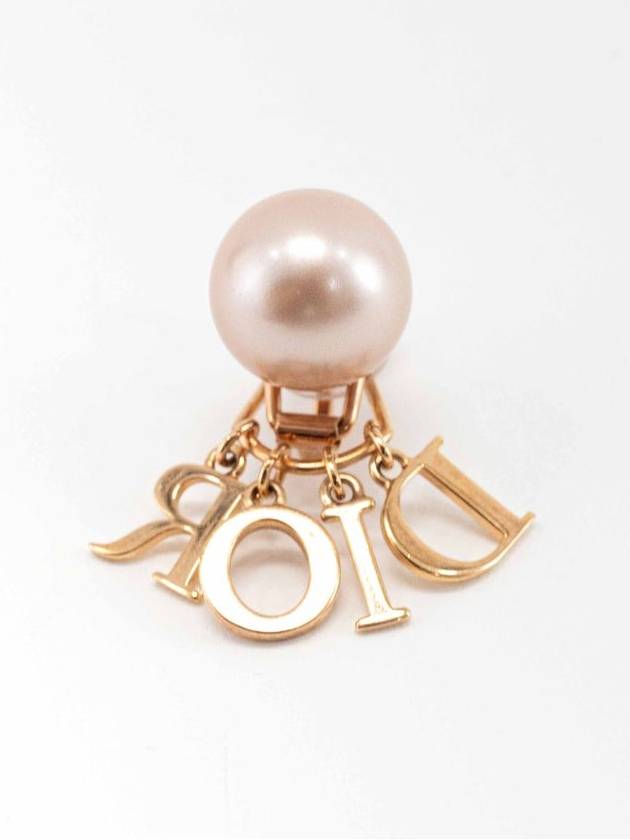 Tribales Clip Pearl Earrings Pink - DIOR - BALAAN 4