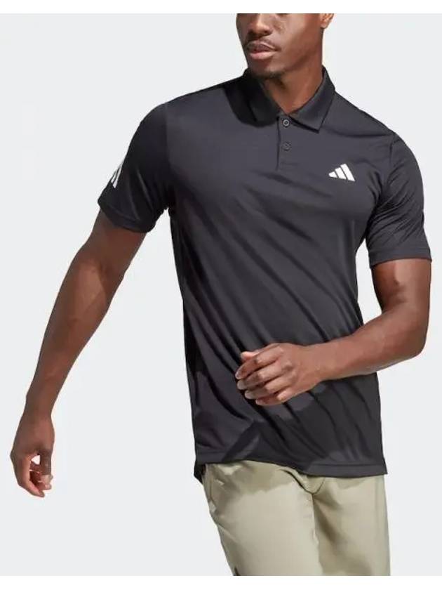 3S Training Polo Shirt Black - ADIDAS - BALAAN 2