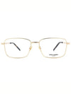 square glasses gold - SAINT LAURENT - BALAAN.