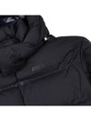 Coraia logo short down padded jacket black - MONCLER - BALAAN 9