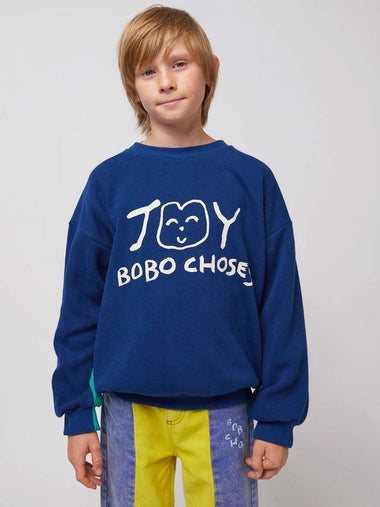 Children s Sweatshirt Smiling B125AC040 - BOBO CHOSES - BALAAN 1