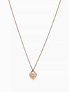 Return To Tiffany 18K Mini Heart Necklace Rose Gold - TIFFANY & CO. - BALAAN 2