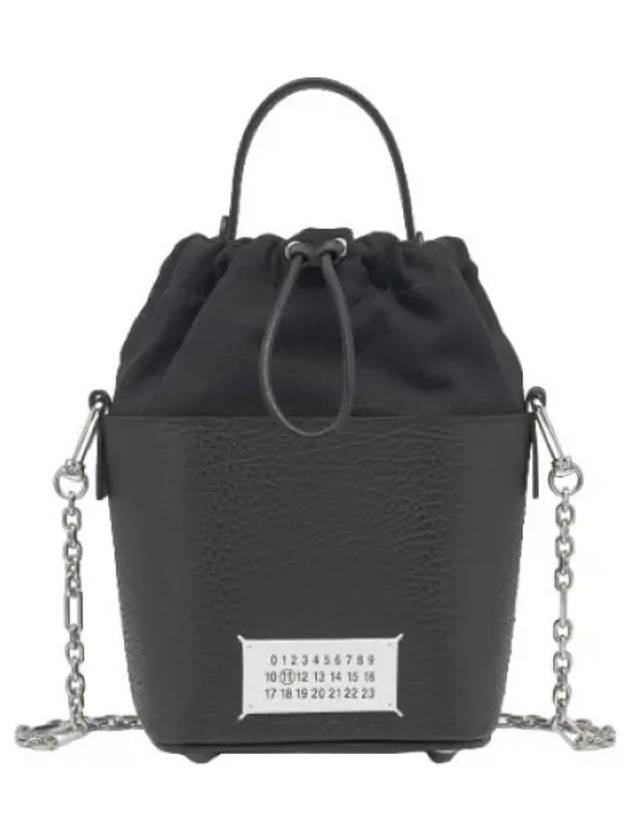 bucket bag black cross - MAISON MARGIELA - BALAAN 1