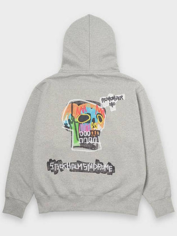 REMEMBER ME ZIP HOODIE GRAY - STOCKHOLM SYNDROME - BALAAN 1