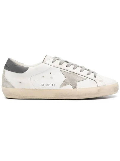 Superstar Grey Tab Low Top Sneakers White - GOLDEN GOOSE - BALAAN 2