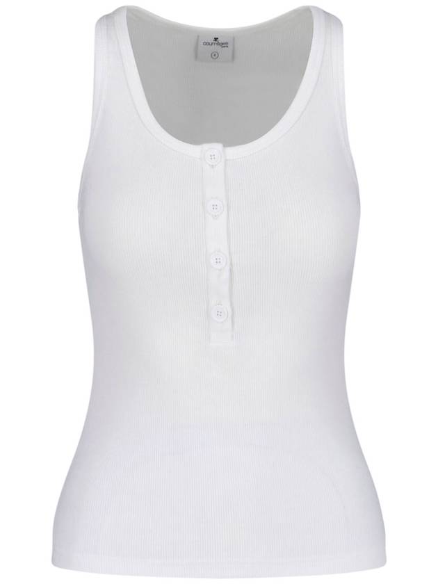 Courrèges Top White - COURREGES - BALAAN 1