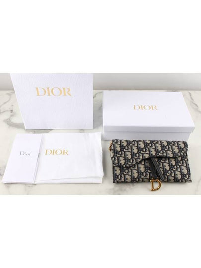 Oblique Saddle Chain Bag Cross - DIOR - BALAAN 2