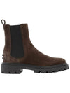 Women's Ankle Chelsea Boots Brown - TOD'S - BALAAN.