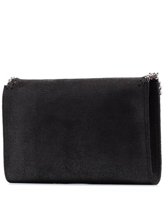 silver Falabella mini shoulder bag black - STELLA MCCARTNEY - BALAAN 4