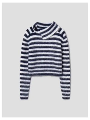 Women s Le Pull Marine Stripe A Multi Navy Domestic Product GM0024082835699 - JACQUEMUS - BALAAN 1