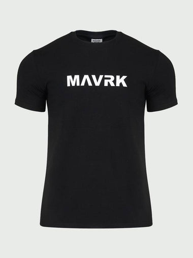 Slim Wide Muscle Fit Short Sleeve T-Shirt Black - MAVRK - BALAAN 1