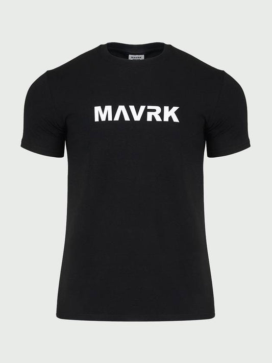 Unisex Slim Wide Muscle Fit T-Shirt Black - MAVRK - BALAAN 2