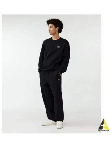 Vector loose fit brushed sweatpants black - REEBOK - BALAAN 1